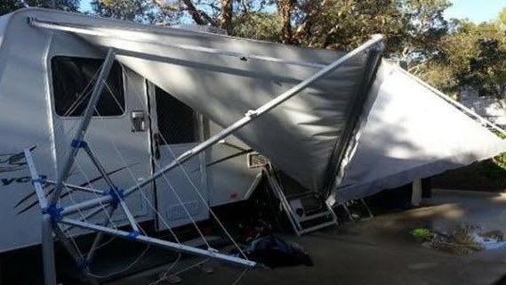 Is Your Caravan Awning Damaged in a Storm? Here is What You Need to Do! - Xtend Outdoors