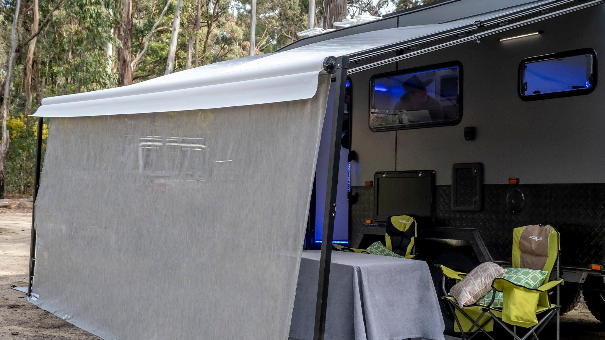 Caravan Sun Screens - What Size Fits My Awning?