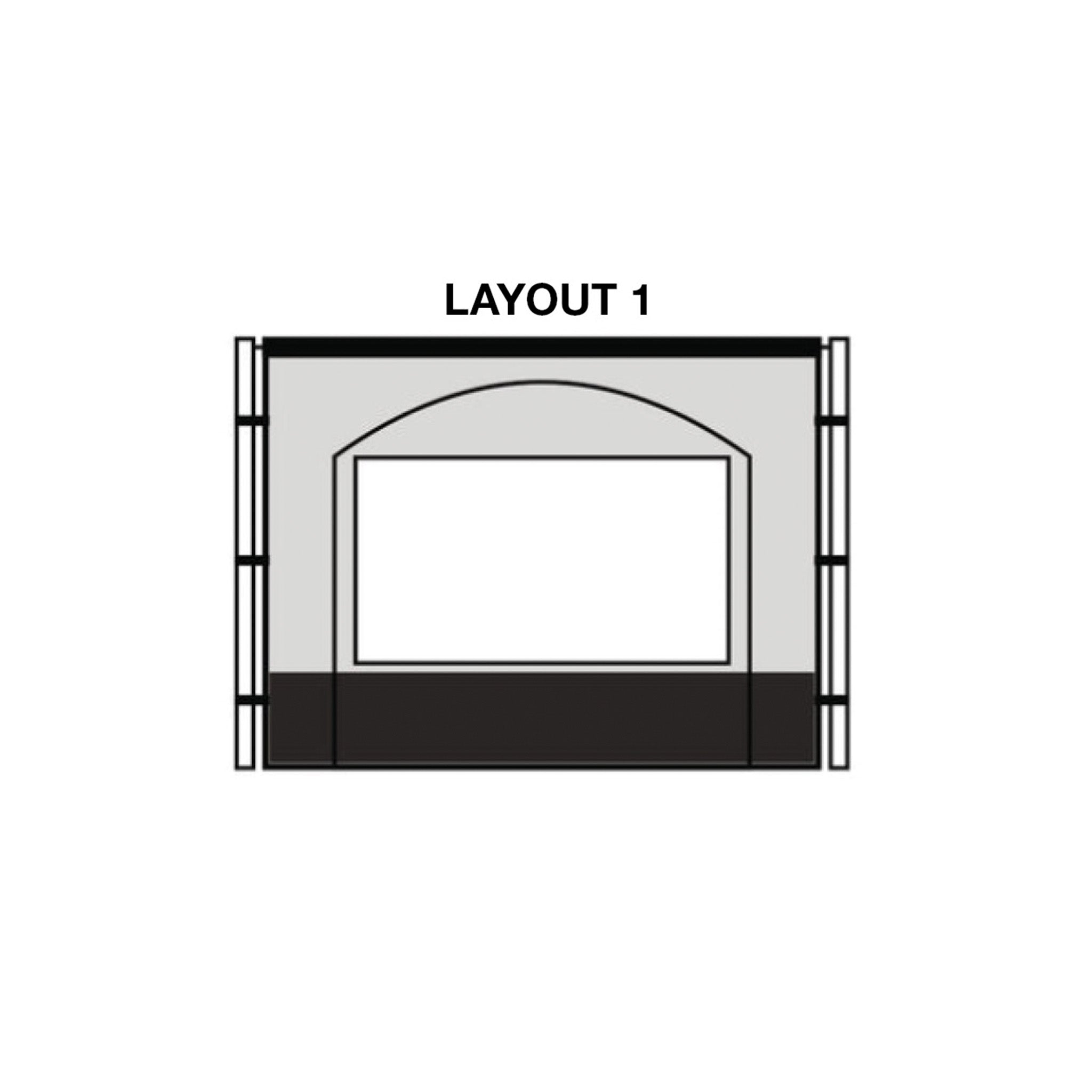 Australia Wide Camper Room Walls - Layout