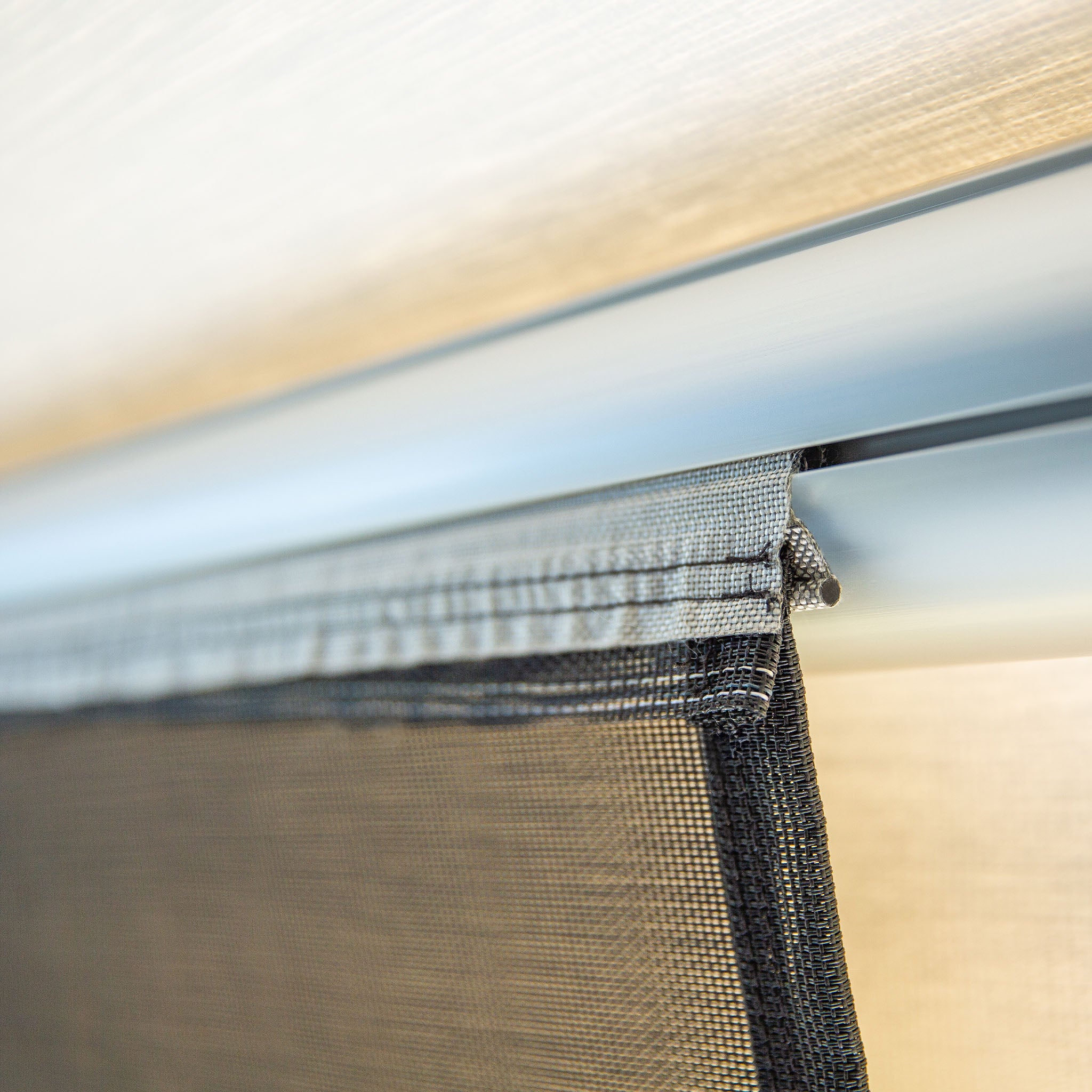 Sunblocker Privacy Screen Long Side Wall - Black