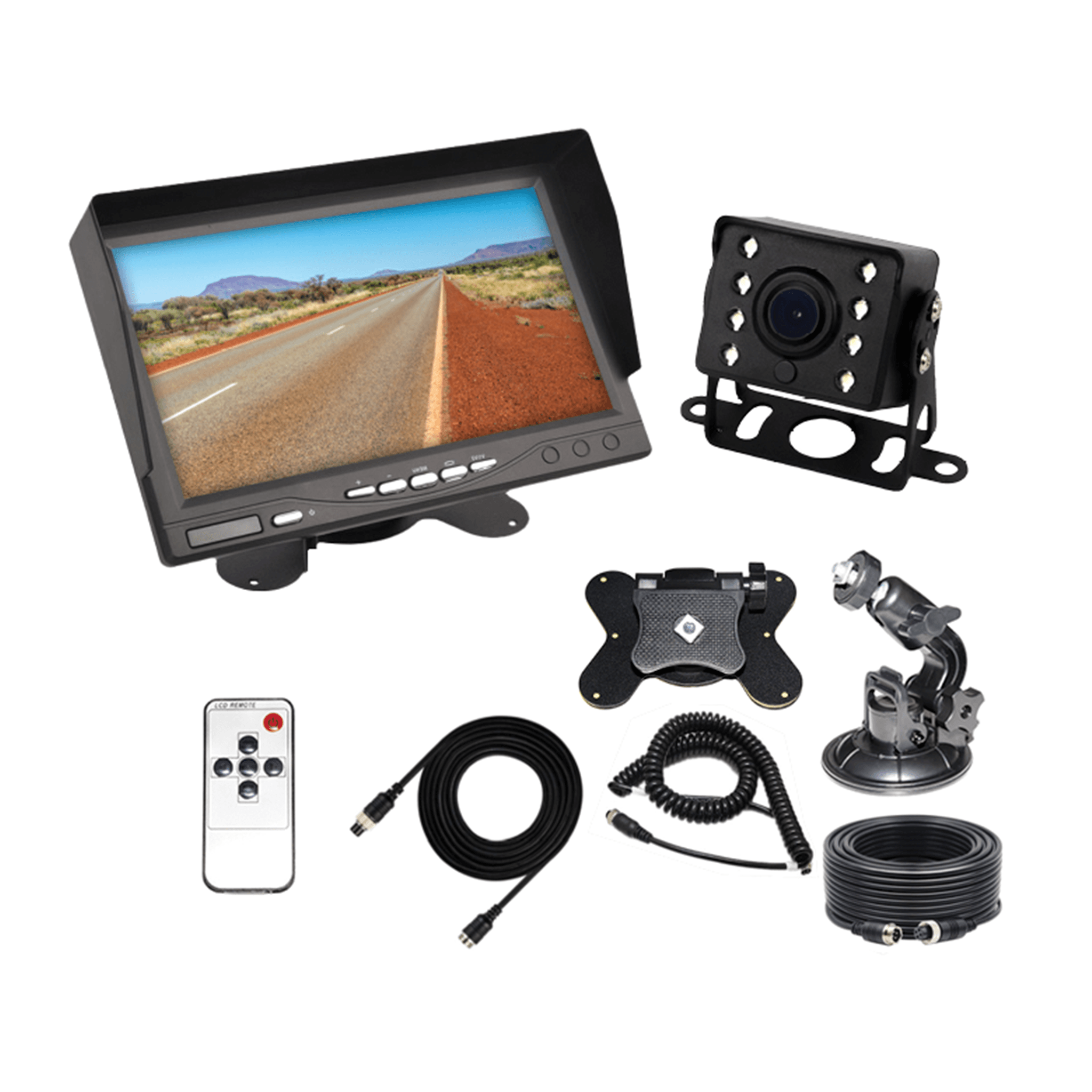 Rear View Square Camera Kit - Aussie Traveller