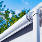 Sunburst Eclipse Awning - Light Grey - Aussie Traveller