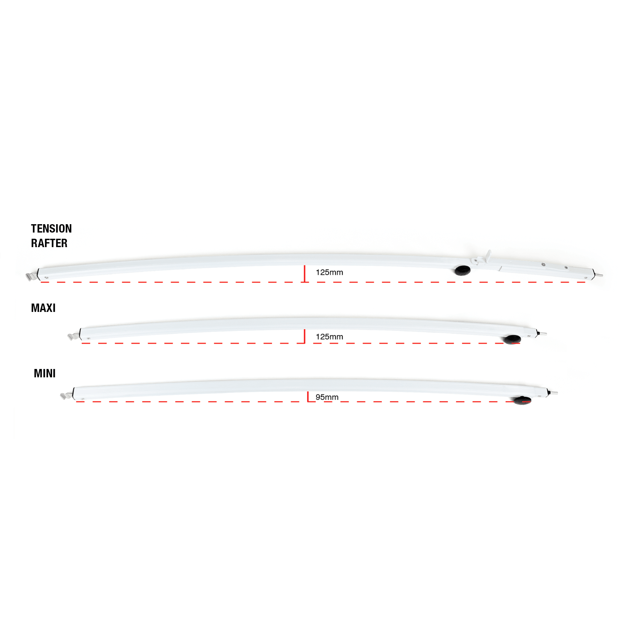 Aussie Traveller Curved Roof Rafter (CRR) - Xtend Outdoors
