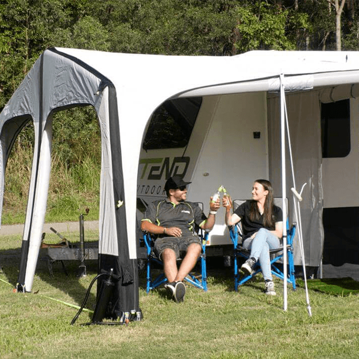 Inflatable L-Shaped Porch - Xtend Outdoors