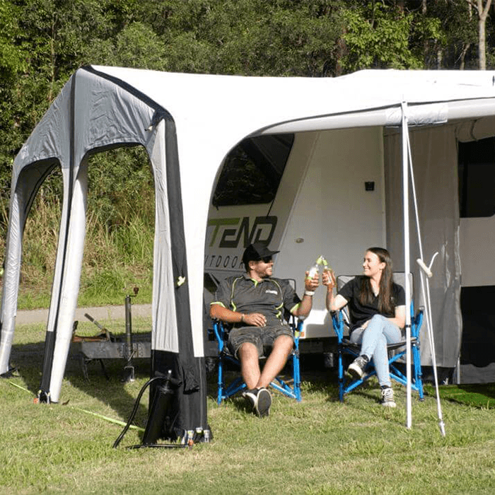 Inflatable L-Shaped Porch - Xtend Outdoors