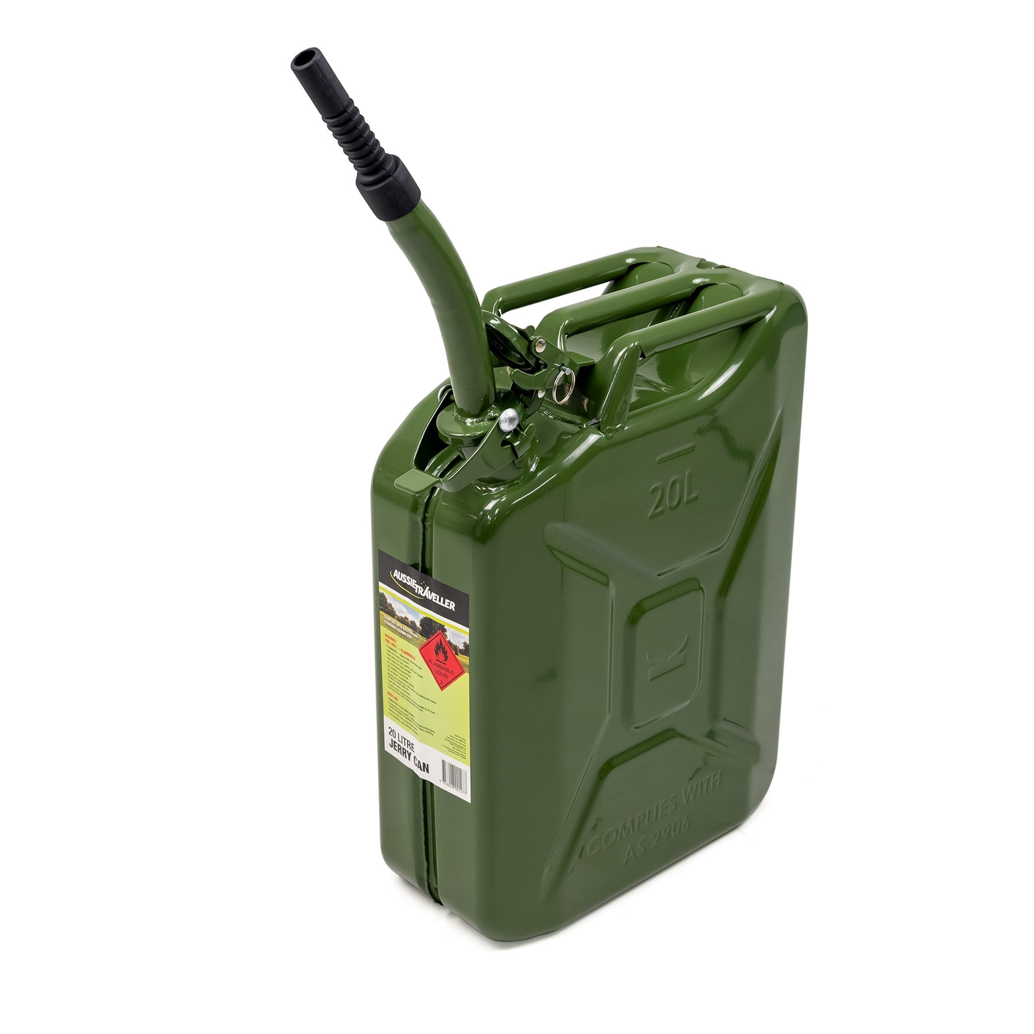 Jerry Can Pourer Green - Xtend Outdoors