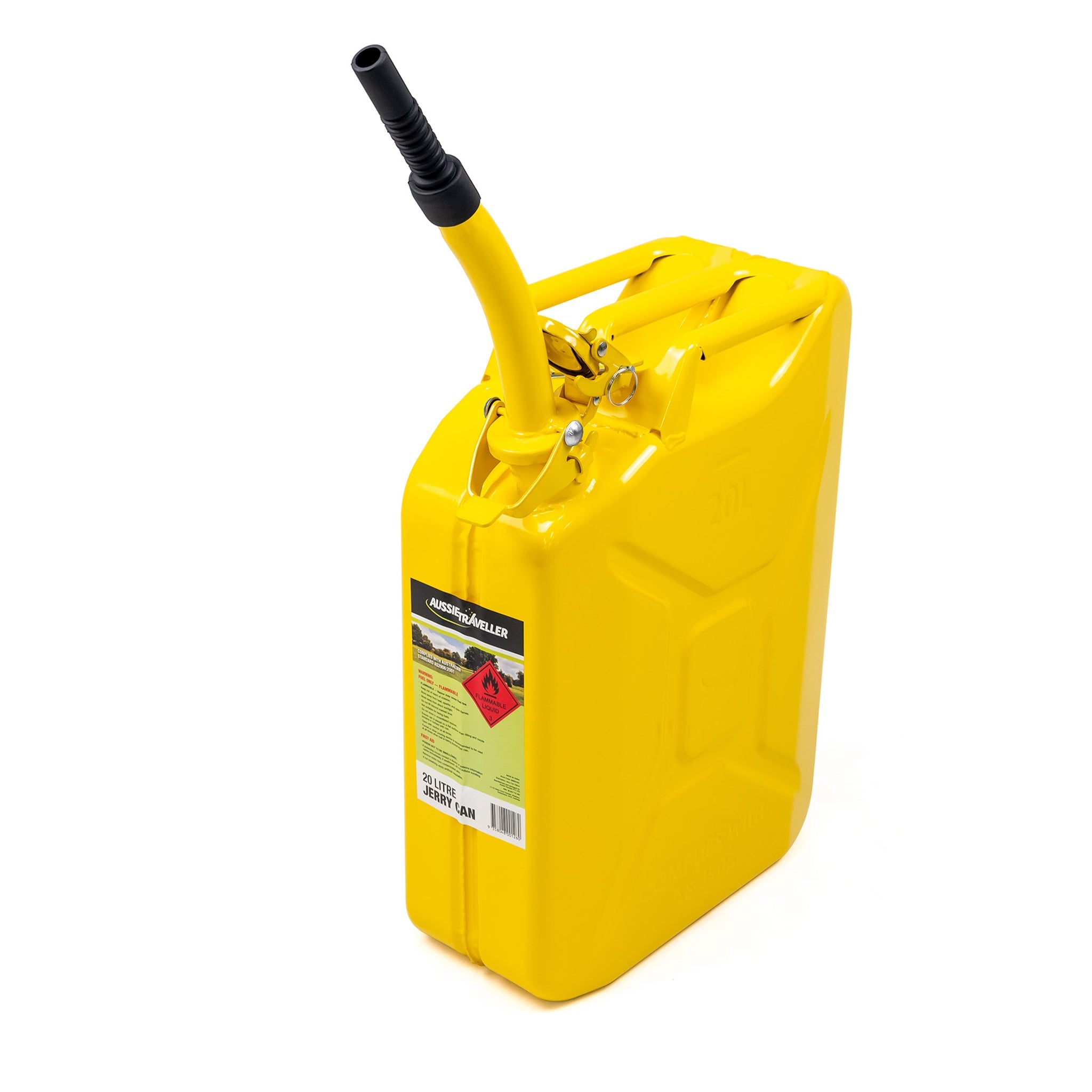 Jerry Can Pourer Yellow - Xtend Outdoors