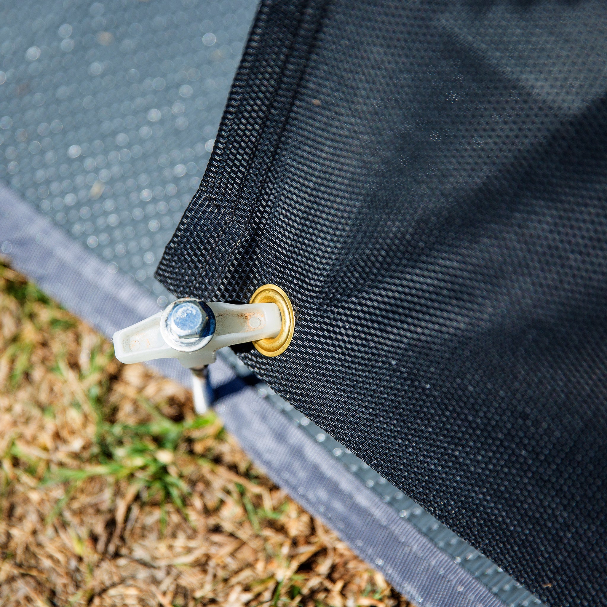 Sunblocker Privacy Screen Long Side Wall - Black