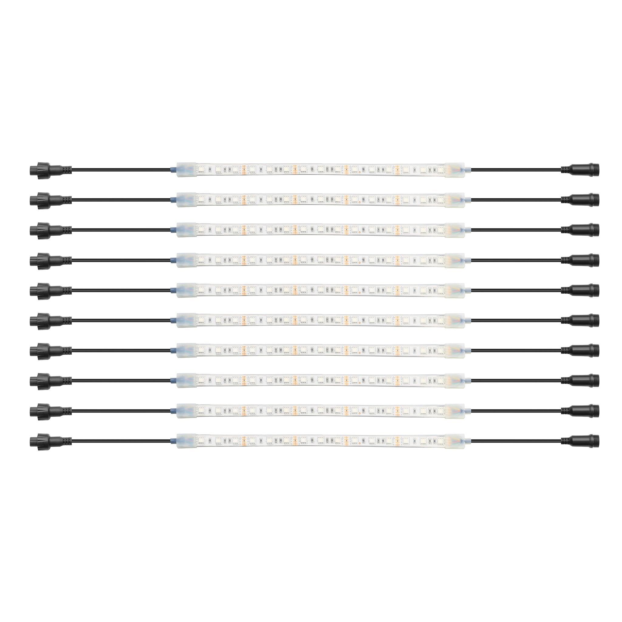 10 Bar LED Strip Light Kit