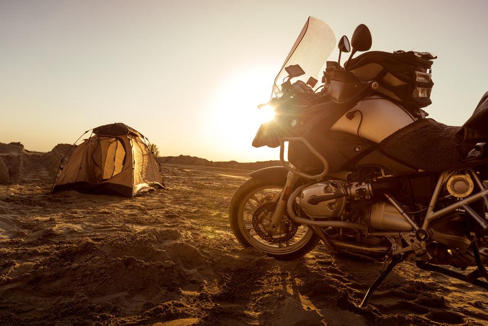 How to Go for a Long Distance Motorcycle Camping - Xtend Outdoors