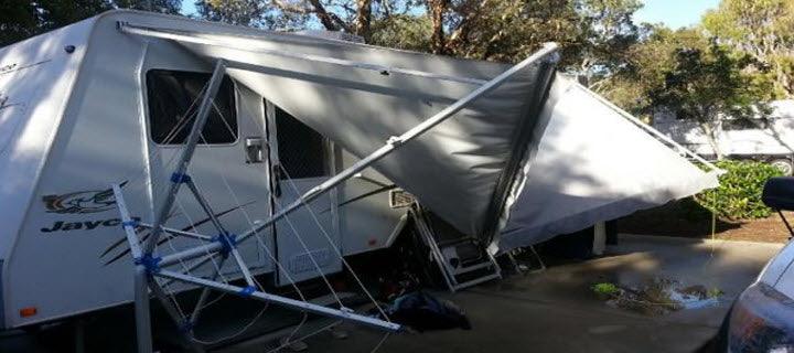 Is Your Caravan Awning Damaged in a Storm? Here is What You Need to Do! - Xtend Outdoors