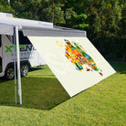 Long Side Art Shade Walls - Aus Map Edition