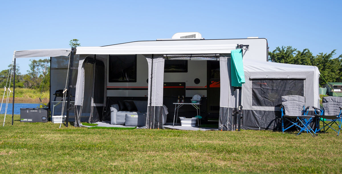 Xtend Outdoors | Made to measure caravan and motorhome annexes