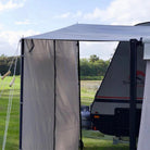 Mini BBQ Porch Canopy & Shade Wall 
