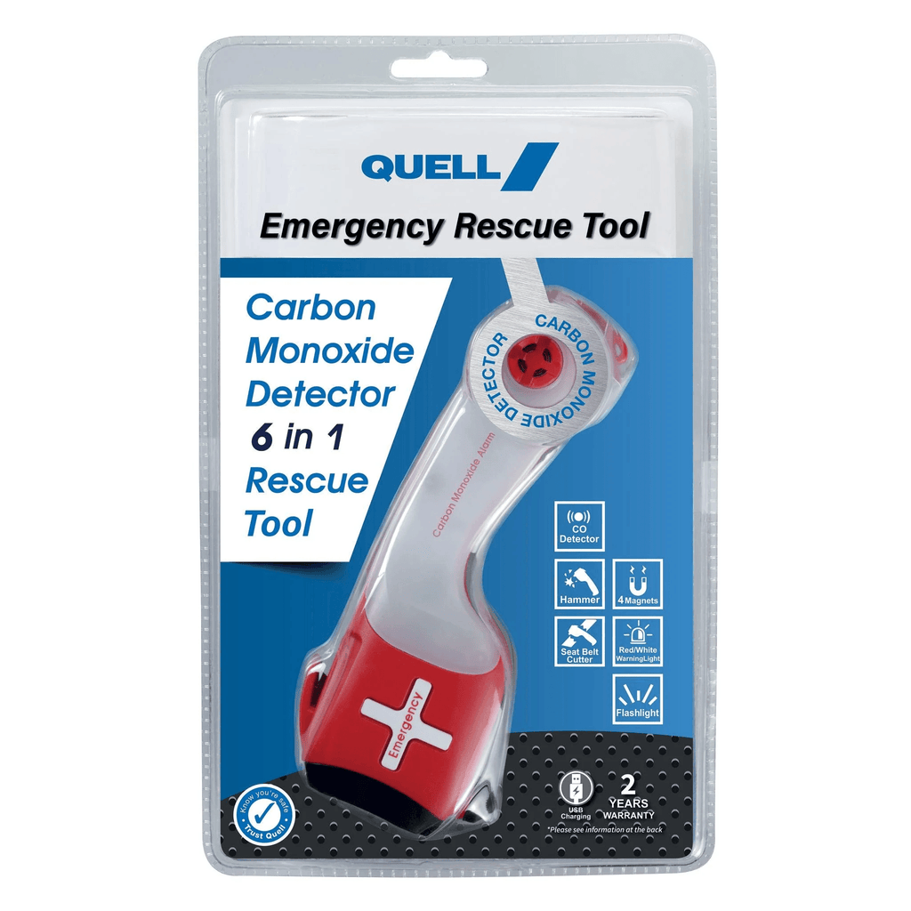 Quell 6 in 1 Carbon Monoxide Detector Rescue Tool - Xtend Outdoors