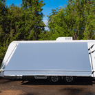 Sunburst Eclipse Awning - Grey - Aussie Traveller