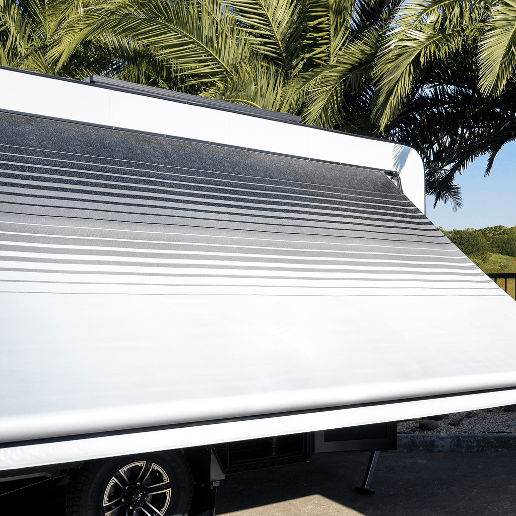Sunburst Eclipse Awning - Charcoal - Aussie Traveller