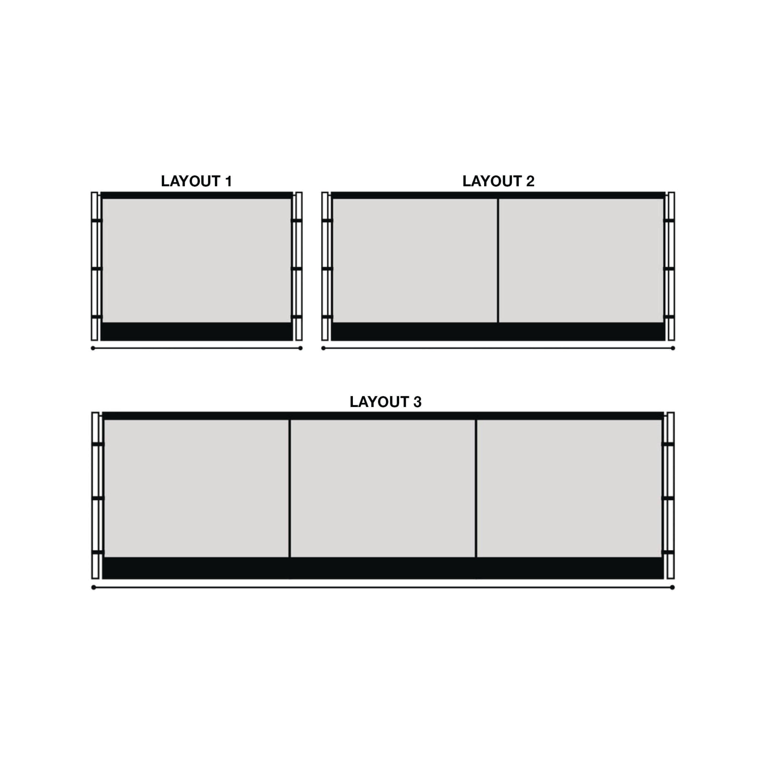 Australia Wide Shade Annexe - Layout