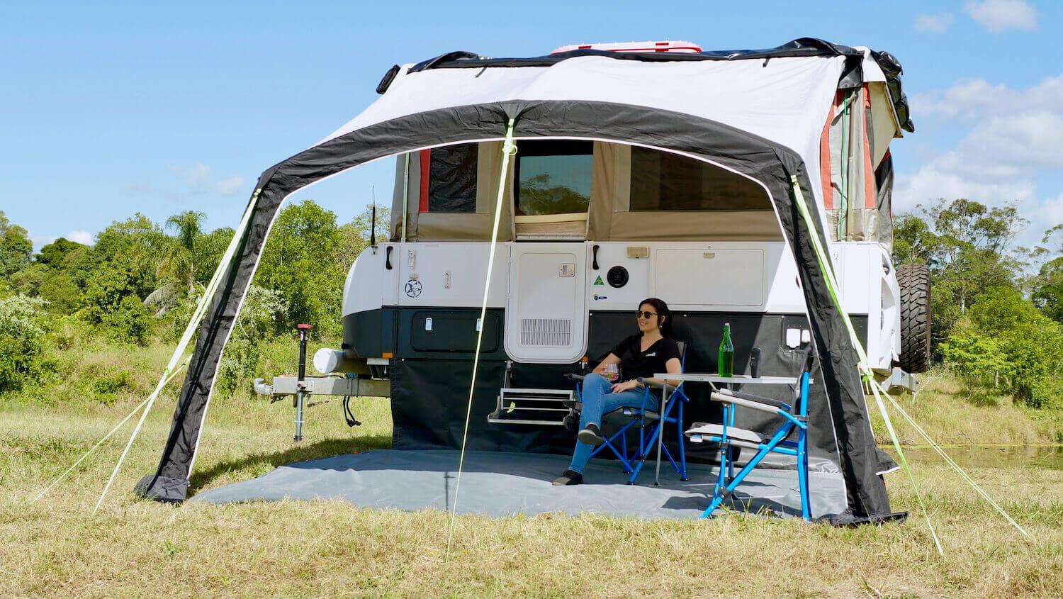 Camper trailer awning deals