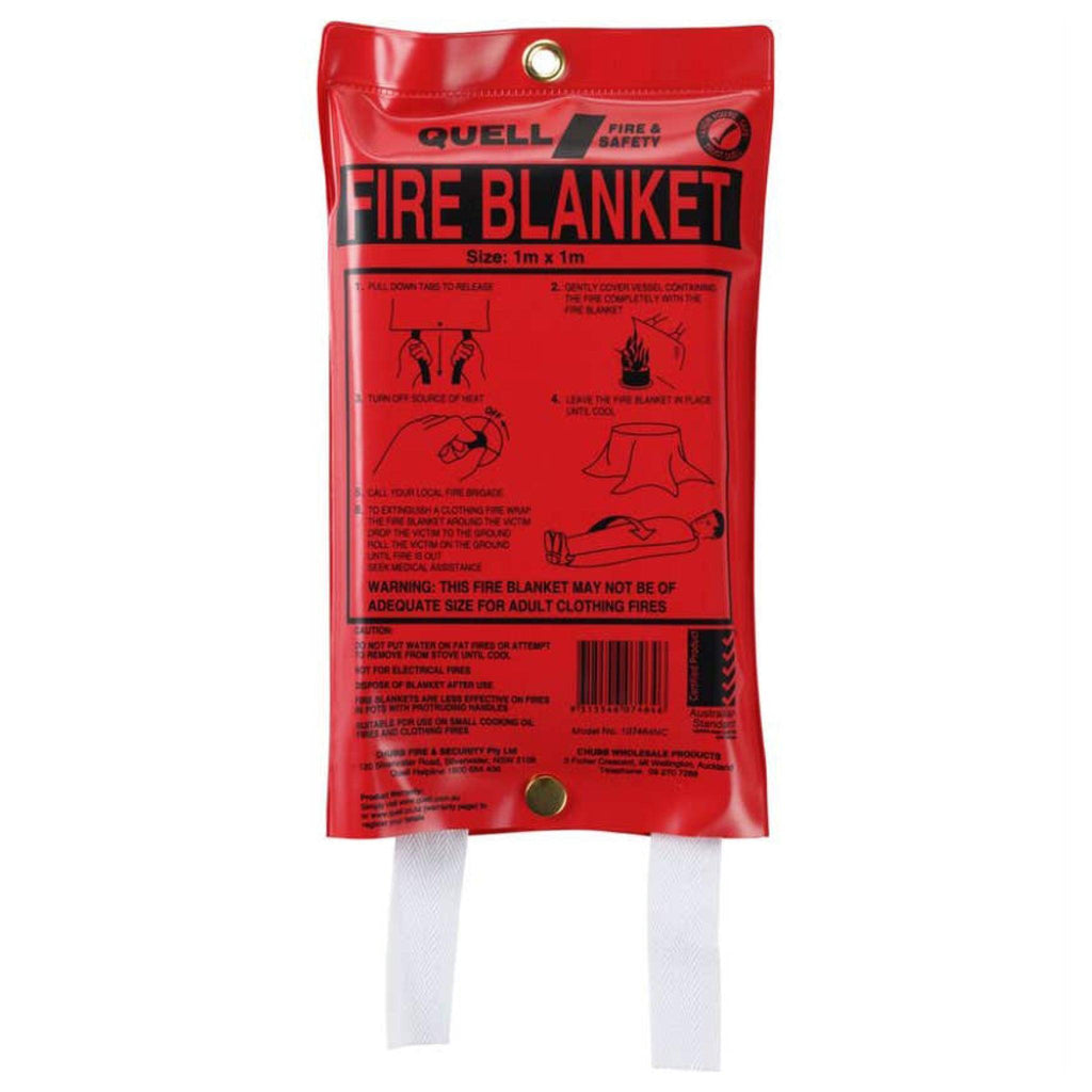 Quell Fire Blanket 1m x 1m - Xtend Outdoors