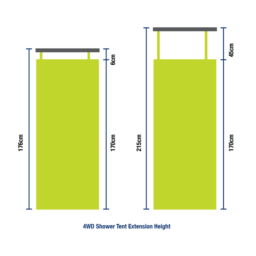 4WD Awning Shower Tent - Xtend Outdoors