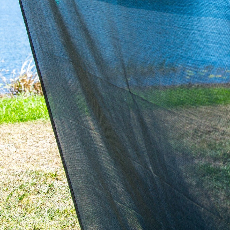 Sunblocker Privacy Screen End Wall - Black