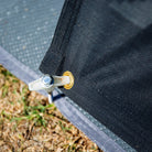 Sunblocker Privacy Screen Long Side Wall - Black